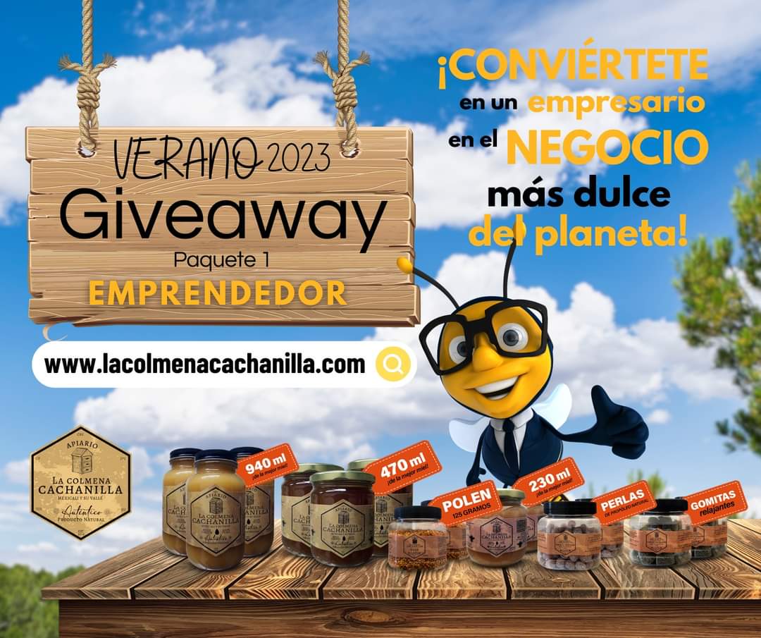 Giveaway la Colmena Cachanilla