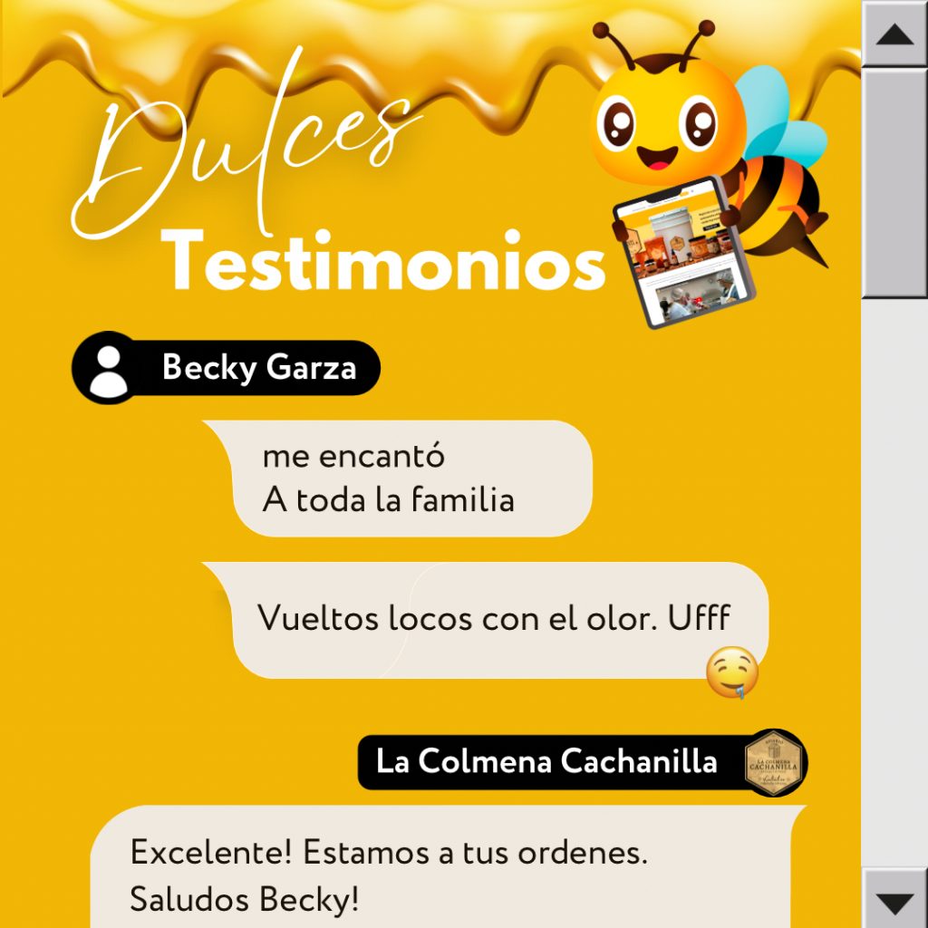 testimonio colmena Becky